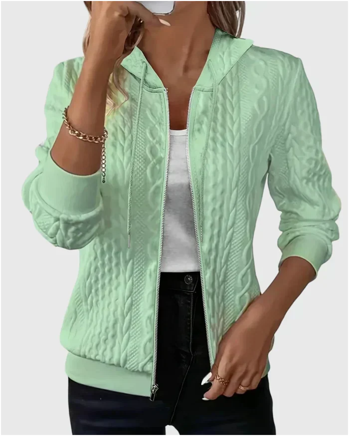 Jenna | Hoodie with Zipper