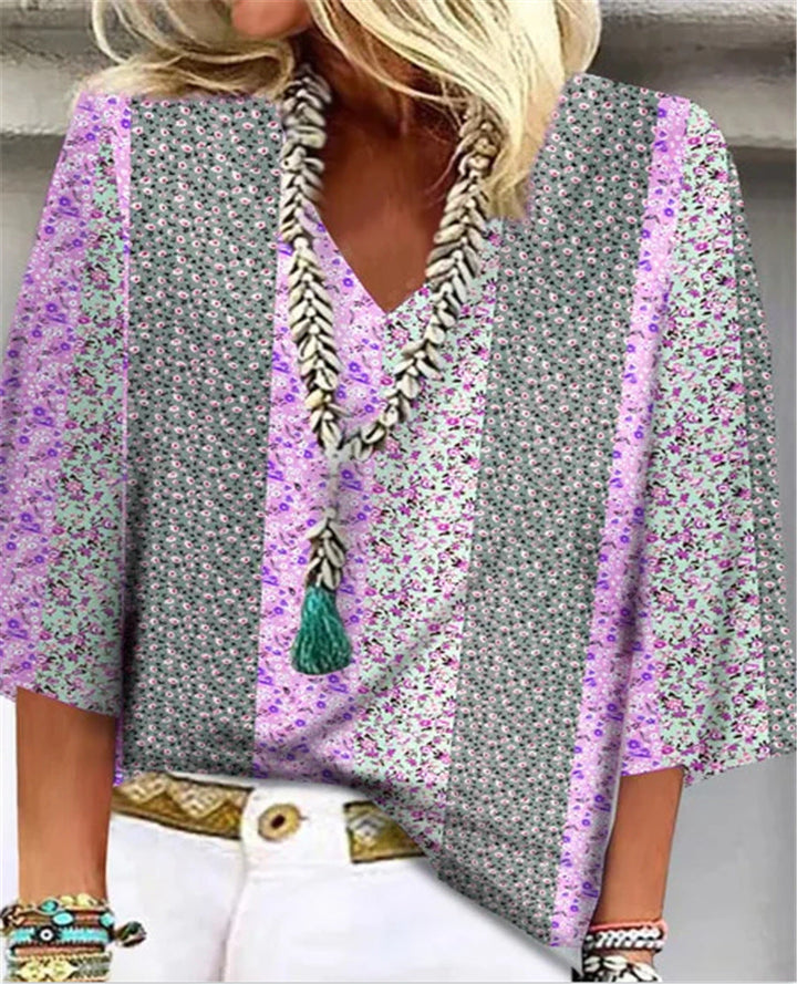 Anika | Floral Breeze Blouse